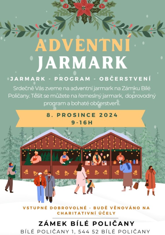 Adventní jarmark / Bílé Poličany 08.12.2024