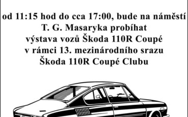 Výstava vozů Škoda 110R Coupé - 19.08.2023 Dvůr Králové nad Labem