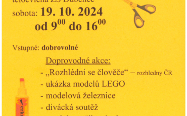 Výstava papírových modelů a modelových kolejišť / 19.10.2024 / ZŠ Dubenec